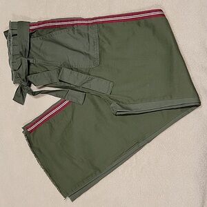 INDIGO RISING Paper bag pants